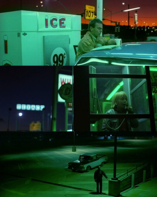 Aesthetic scene from Paris, Texas (1984)